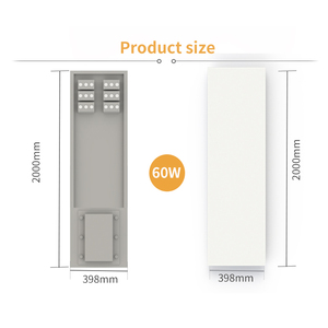 Hot Sale Recommendation Two-type Solar Street Lights Outdoor Waterproof for Construct Urban