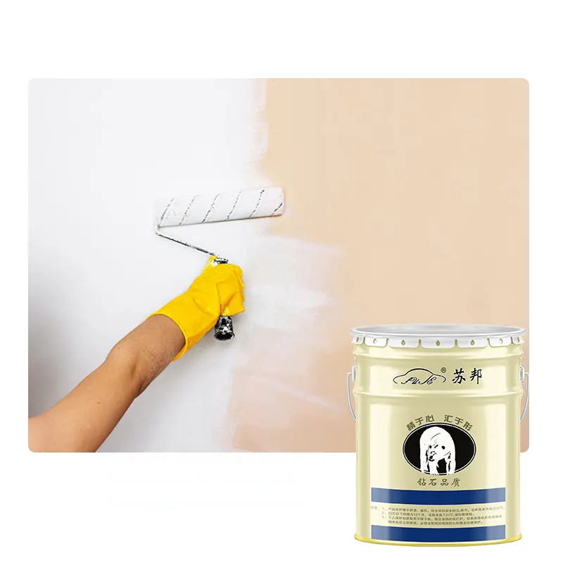 Dipinto di fabbrica grossista prezzo interno della parete di pittura interna della parete di lattice vernice per la decorazione della casa pittura