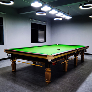 Tùy Chỉnh 10ft 12ft Chất Lượng Cao Rắn Gỗ Bàn Hồ Bơi Sang Trọng Snooker Billiard Cue Slate Đệm Giải Trí Phụ Kiện - Product Image 4