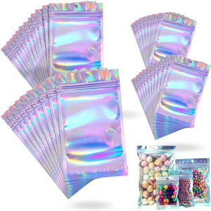 Eyelash Package in Bulk Holographic Laser Sealing <strong>Bag</strong> Necklace Storage Organizer <strong>Bags</strong> <strong>Sticker</strong> Wholesale Idea Gift Packaging <strong>Bag</strong> - Product Image 1
