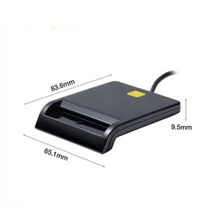 EMV CAC USB IC ID เครื่องอ่านสมาร์ทการ์ด7816 Iso แบบพกพาเครื่องอ่านบัตรพร้อมไดรฟ์ - Product Image 4