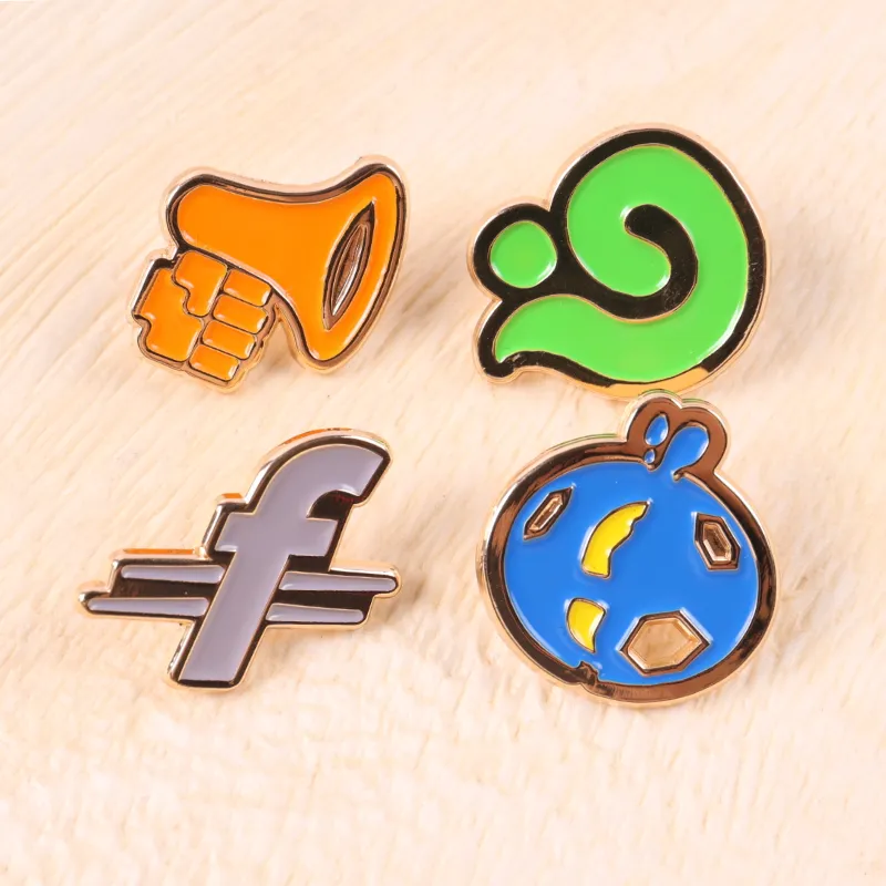 manufacturer custom design logo gifts badges cute hard metal lapel pin brooch