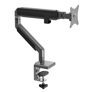 New Design Aluminum Single <strong>Monitor</strong> Arm Stand for 17-40inch <strong>Computer</strong> Black Swivel and Tilt <strong>Function</strong> VESA75*75 100*100mm - Product Image 1
