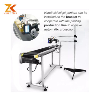 Beste Qualität 600Dpi Hoch präzisions druck Tragbarer intelligenter halbautomati scher Chargenkartoncode-Tinten strahl drucker - Product Image 2