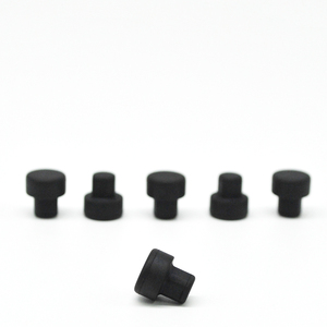 Compression Molding Food Contact CR Neoprene Rubber Stopper Rubber Bumper Parts