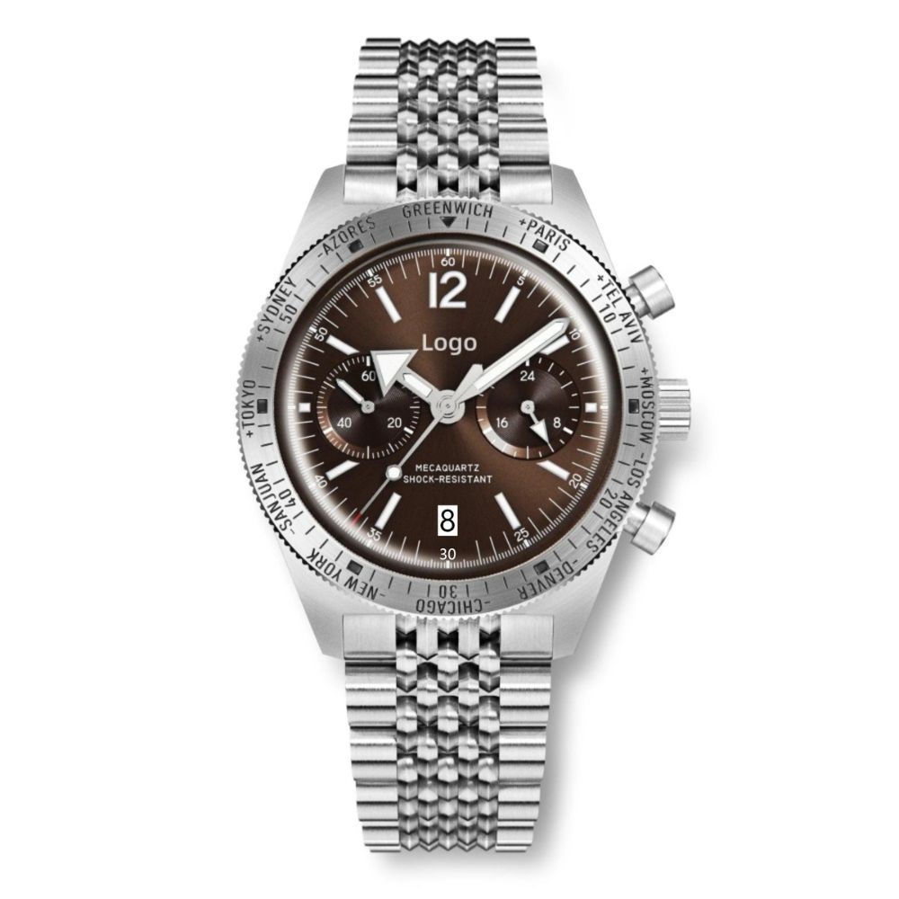 BGW9 Super-LumiNova et cadran marron
