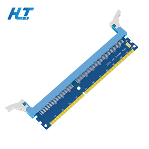 デスクトップコンピュータDDR3 RamアダプタDDR 3メモリモジュールテスト保護カード用長固定バックルRAM保護アクセサリ - Product Image 1