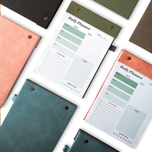 Bloc de notas de Agenda de tamaño A5 con líneas de rasgado, cuaderno forrado para escritura escolar, cubierta de papel Offset, calendario de cuaderno - Product Image 1