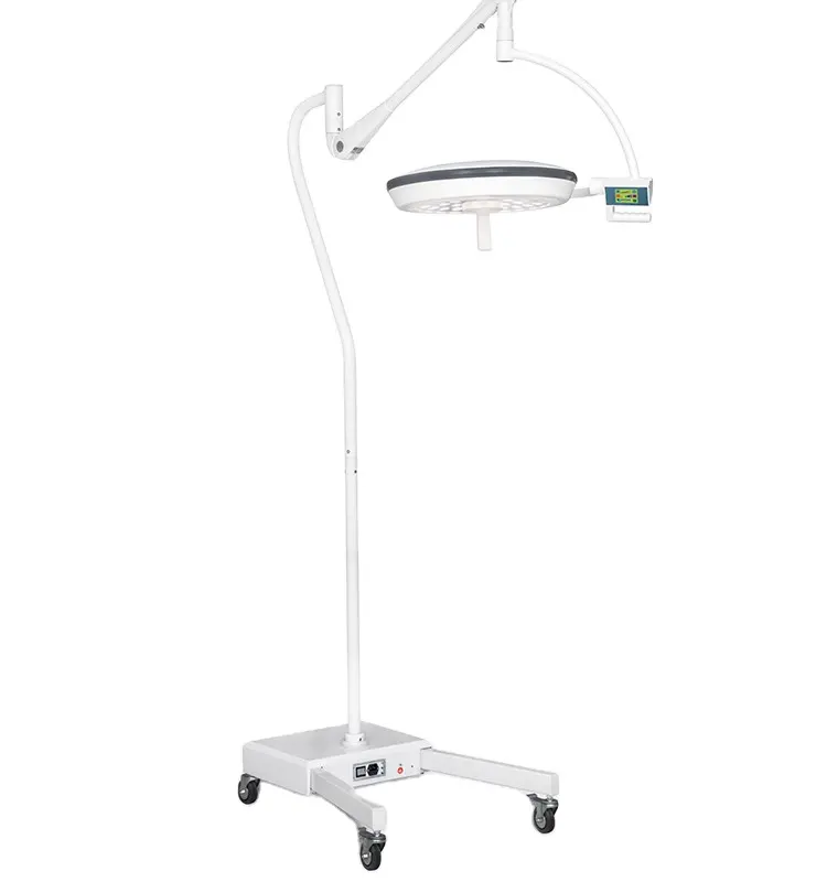 Soporte móvil con batería LED, lámpara de mesa operada para operaciones quirúrgicas, sala de operaciones y teatro