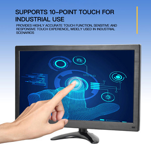 Monitores de escritorio con pantalla táctil 15 15,6 17 pulgadas PC TFT LCD Monitor de pantalla táctil capacitiva para quiosco de autoservicio - Product Image 2