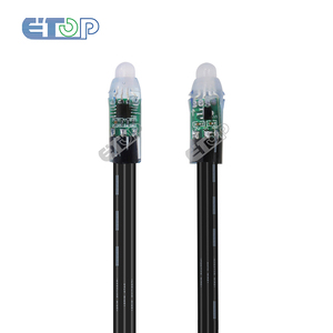 Nodi pixel di tipo regolato indirizzabile DC12V 12mm 100ct string ws2811 luci pixel a Led per decorazioni natalizie - Product Image 1