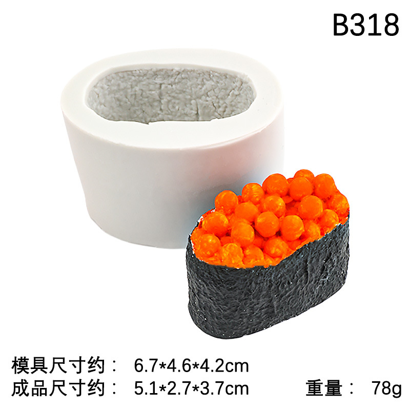 1 # Caviar Sushi B318, gris