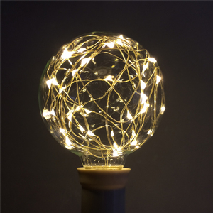Holidays Lighting Copper Wire Curved <strong>Led</strong> 3W Filament Colored <strong>Light</strong> Decorative <strong>Led</strong> <strong>Light</strong> - Product Image 2
