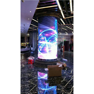 Кривая светодиодный дисплей экран P3 Крытый гибкий светодиодный дисплей - Product Image 1