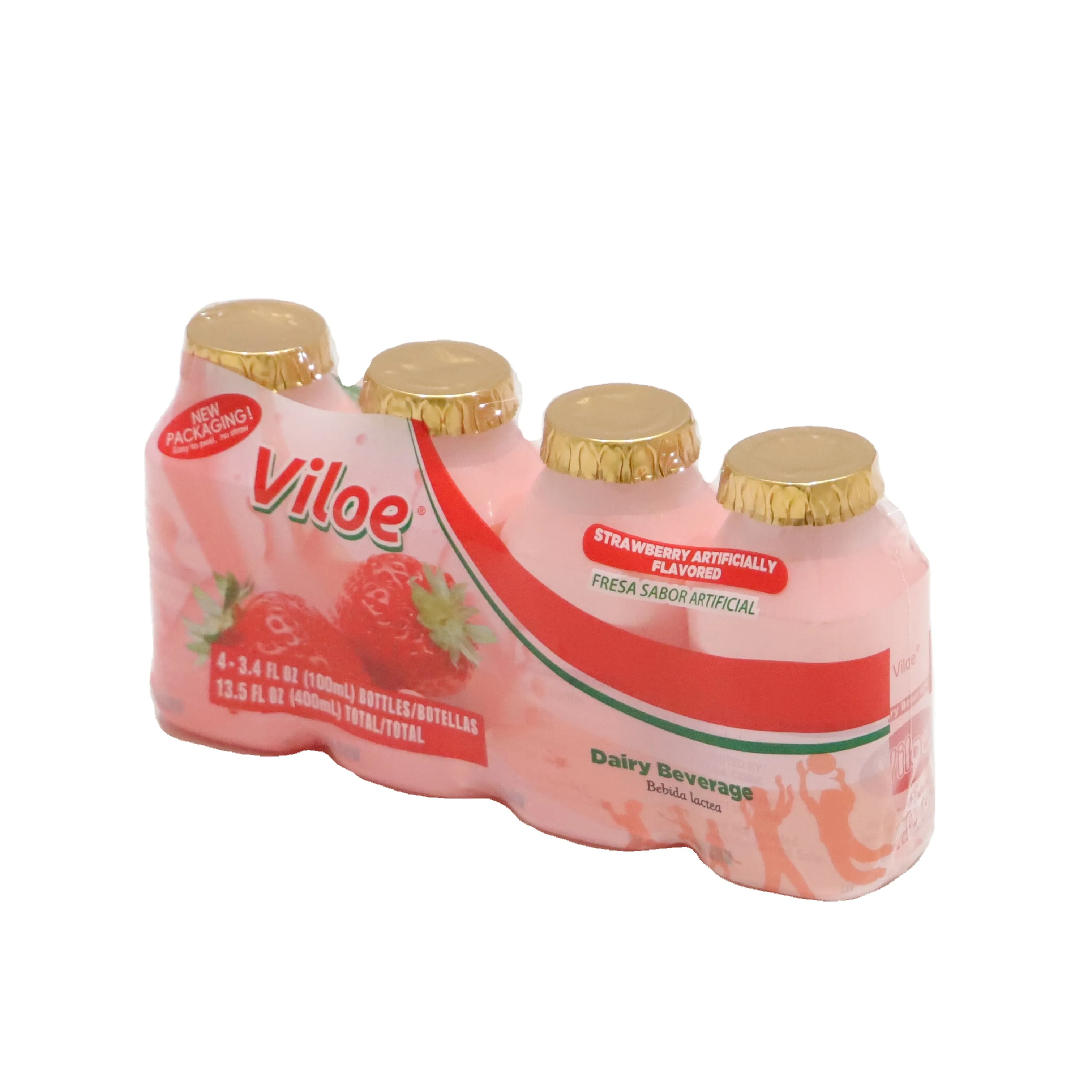 Viloe Soft Drinks about Strawberry Flavored Saturated Fat Free and Trans Fat Free