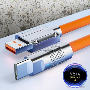 手机热超快充电线安卓金属锌合金液体硅胶<span class=keywords><strong>USB</strong></span> <span class=keywords><strong>C</strong></span>型充电器数据<span class=keywords><strong>Usb</strong></span>电缆 - Product Image 3