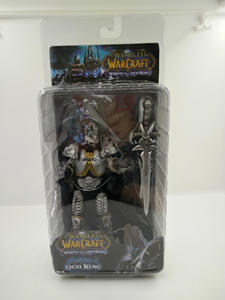 Tùy Chỉnh Phong Cách Mới Nhựa Hoạt Hình Thế Giới Của <span class=keywords><strong>Warcraft</strong></span> 7 Inch Thẻ Lich Vua Arthas Điêu Khắc Cho Hiển Thị - Product Image 5