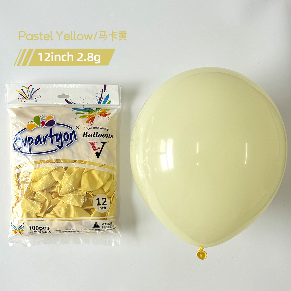 macaron yellow