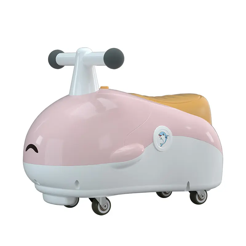 Carro infantil deslizante para crianças, carrinho de passeio 3 em 1, carrinho de bebê com bico, brinquedo de empurrar