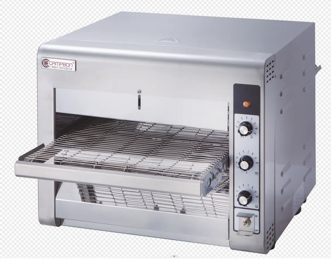Forno elettrico per Pizza trasportatore elettrico in acciaio inox forno per Pizza Campbon ZH-PM-312 trasportatore elettrico forno per Pizza