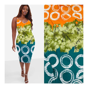 4 Way Spandex <strong>Printed</strong> Bubu Fabric <strong>Polyester</strong> Spandex Woven 92% <strong>Polyester</strong> 8% Spandex 4-Way <strong>Poly</strong> Elastic Fabric for Dresses - Product Image 1