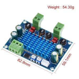 Digital HIFI Power <strong>Amplifier</strong> Board <strong>2</strong>*120W XH-M572 TPA3116D2 Chassis Dedicated Plug-in <strong>Input</strong> 5V 24V 28V <strong>output</strong> 120W - Product Image 3