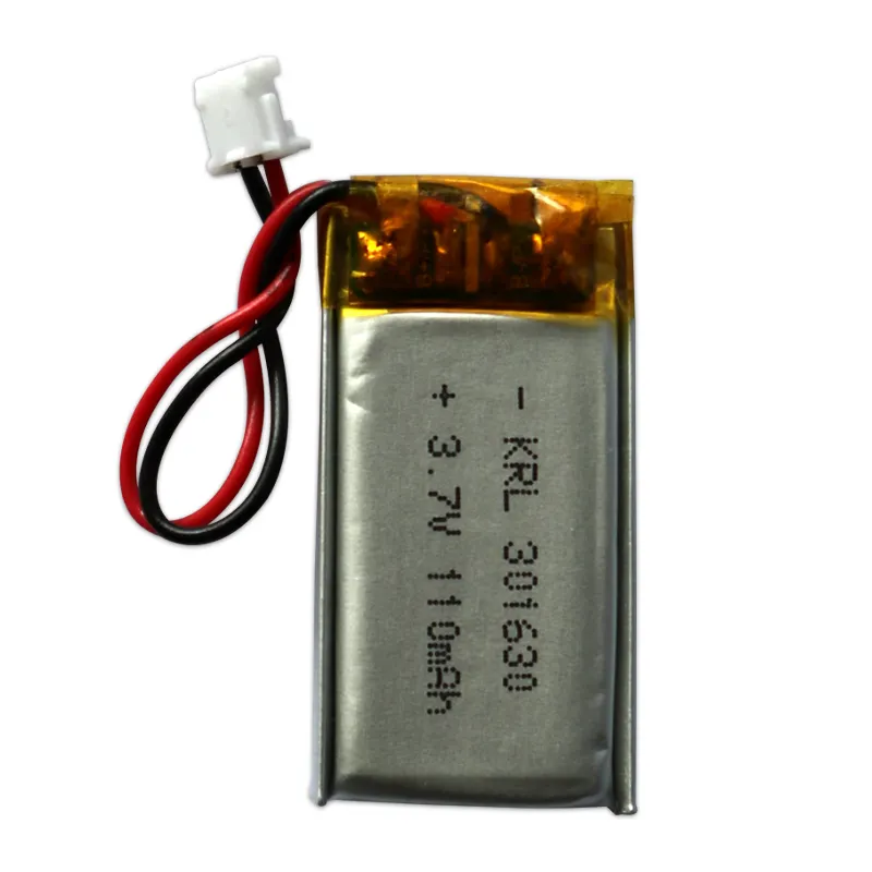 KC CE Certified 3.7v Lithium Polymer Battery 110Ahm Li-ion Lipo Batteries 301630