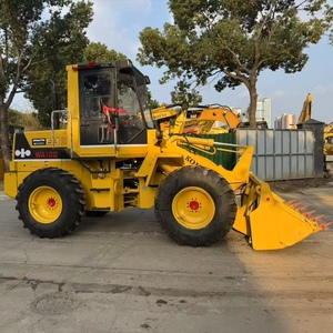 2020小松工厂价格二手WA100 WA500 416F 420F前装载机反铲装载机机械3吨额定负载良好状态 - Product Image 4