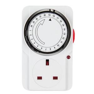 EU Stecker 24 Stunde Programmierbare Mechanische Elektrische Stecker Programm Timer Netzschalter Energie Saver - Product Image 2