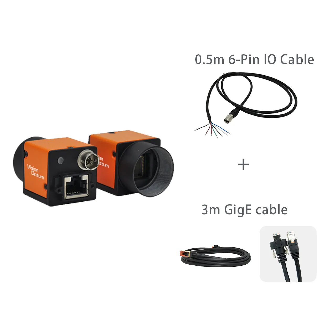Vision Datum Mars1200A-54gm/gc-NP High Speed 1.2MP slow motion C-Mount mini camera Machine vision for Golf Simulator-Free Cable