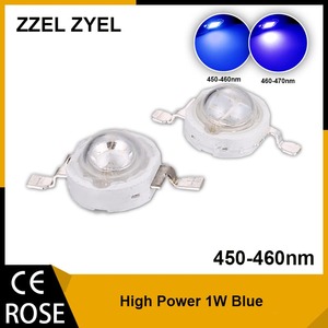 Công suất cao 1W dẫn hạt ánh sáng phát ra Diode màu xanh <span class=keywords><strong>Lumileds</strong></span> Ngọn Đuốc Đèn nhà máy 3.2-3.4V 120 góc nhìn - Product Image 3