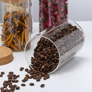 Daji Hydro Hot Bán nút chai nắp thủy tinh lưu trữ chum với kích thước khác nhau phù hợp với cho trà cà phê rò rỉ bằng chứng container thực phẩm - Product Image 3