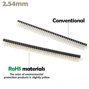 2mm 4 Pin <strong>Header</strong> 2mm Pitch DIP Board to Board 180 Single Row 2p-40p Female 1.27mm <strong>Smt</strong> Smtd Female <strong>Header</strong> Round 127mm Pin <strong>Header</strong> - Product Image 2