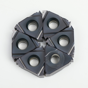 Inserto de torneado de carburo de tungsteno para torno indexable de acero inoxidable, insertos de roscado, herramientas de corte Cnc para Metal - Product Image 2