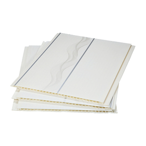 แผงเพดานพีวีซีแผ่นพีวีซีกันน้ำแผงฝ้าเพดาน - Product Image 5