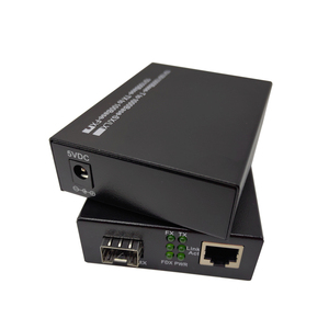 FTTX/FTTH CCTV IP ağ için RJ45 SC/LC konnektörü ile 10/100Mbps SFP Fiber ortam dönüştürücü, 120 km'ye kadar herhangi bir mesafeyi kapsar - Product Image 2