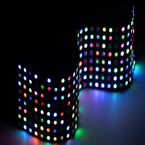 Popular raspberry pi apa102 8x32 rgb led pantalla de matriz para al aire libre