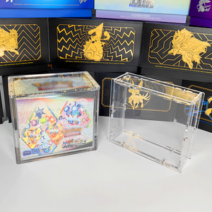 Großhandel Moderne Pokémon ETB Booster-Pack Schutzhülle aus Acryl mit Magnetdeckel Vitrine - Product Image 3