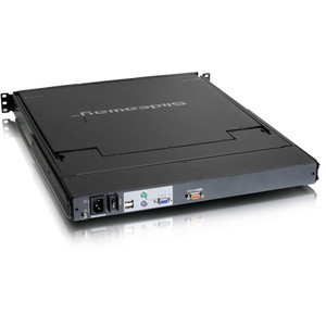 ATEN cl3000n nhẹ PS/2-usb đơn đường sắt LCD giao diện điều khiển (PS/2-usb, VGA) -taa compliant - Product Image 1