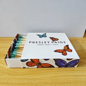 Custom <strong>Matches</strong> Factory High Quality Personalized Matchbox Colored Small Wooden Feature Safety Eco Material Clean Safety <strong>Matches</strong> - Product Image 2