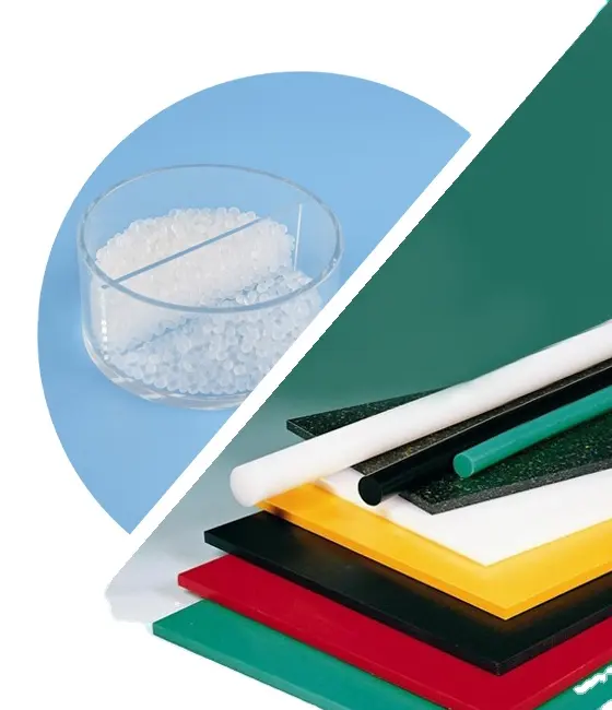 Film plastico riciclato e foglio PMMA additivi che producono una rete flessibile con proprietà elastomeriche modificatore di impatto acrilico