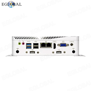 グローバルで強力なIntelCore i3-7100Uコア4スレッド2.4GHzサポート6USB 2LAN 2COM VGA HD GPIO 2 * LED最高の産業用ミニPC - Product Image 5