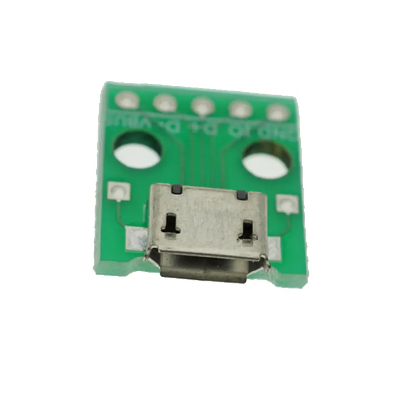 Adaptador USB a DIP de 5 pines, tipo PCB B conector hembra, convertidor, placa de pruebas
