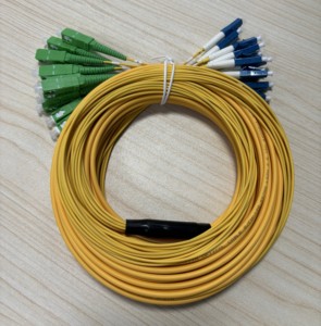 Mini 3.0mm Optical Cable Patch Cord Trunk with 12~24 Cores Fiber Optic Internet Jumper Equipment FTTH <strong>Network</strong> SC/LC Connectors