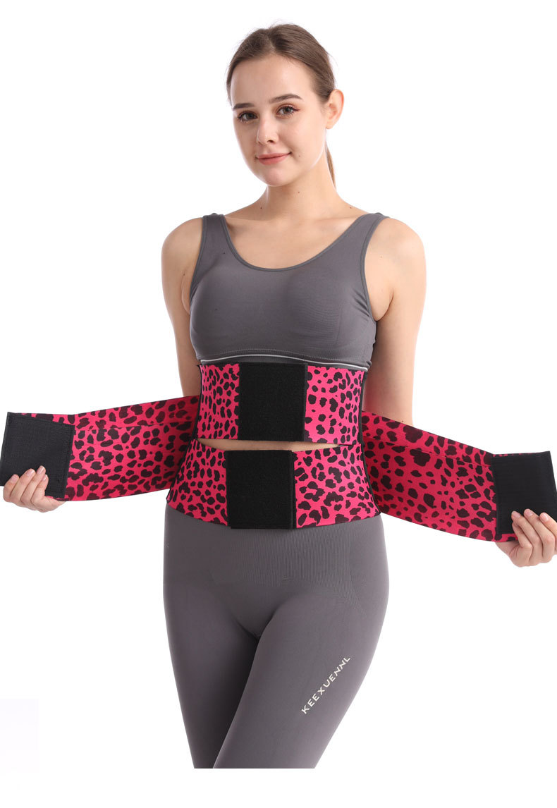 Leopard rose red
