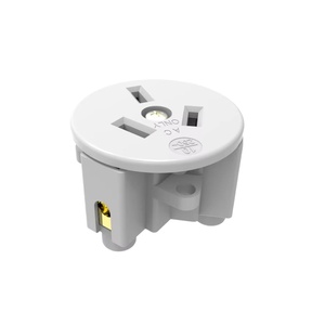 เต้าเสียบปลั๊กไฟวัสดุพีซีสำหรับอุปกรณ์จ่ายไฟ - Product Image 1