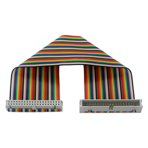 20cm 40-Pin cavo piatto GPIO estensione Raspberry Pi 4 & arancione Pi compatibile maschio a femmina e femmina a femmina color arcobaleno - Product Image 1