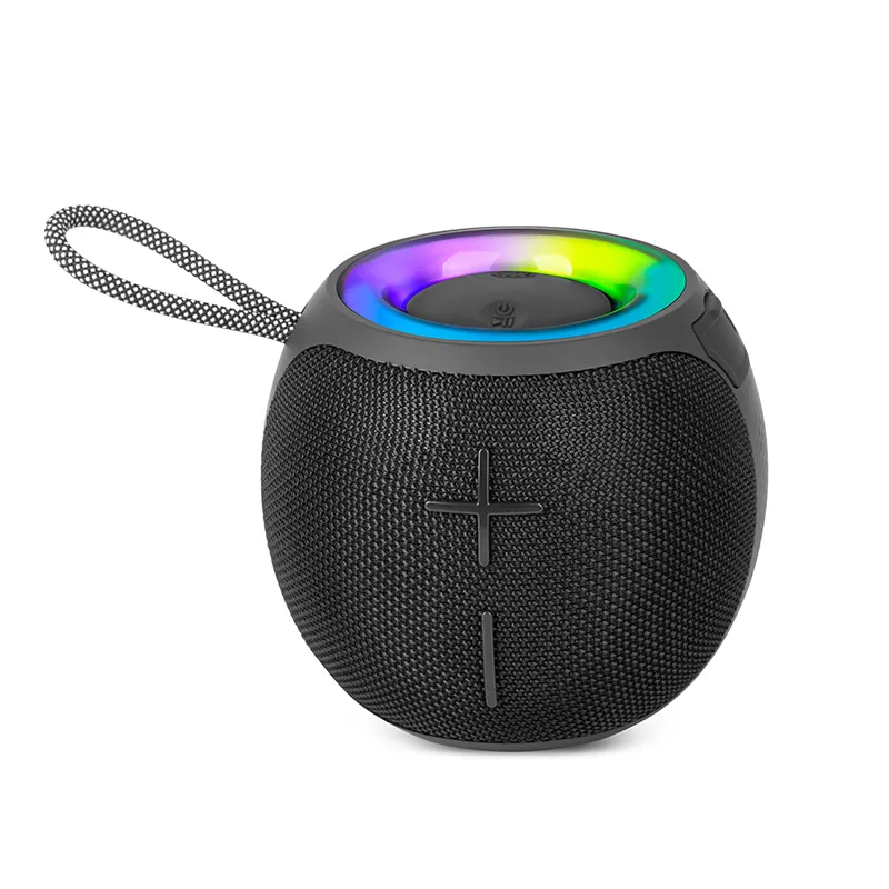 OEM impermeabile sport all'aperto suono radio Bluetooth altoparlante senza fili con luce a led che cambia per l'home office