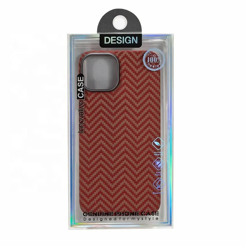 Funda de teléfono de fibra de carbono de aramida marrón Vintage, carcasa de teléfono móvil de carga inalámbrica hecha a medida para Sistema IOS iPhone 14 P