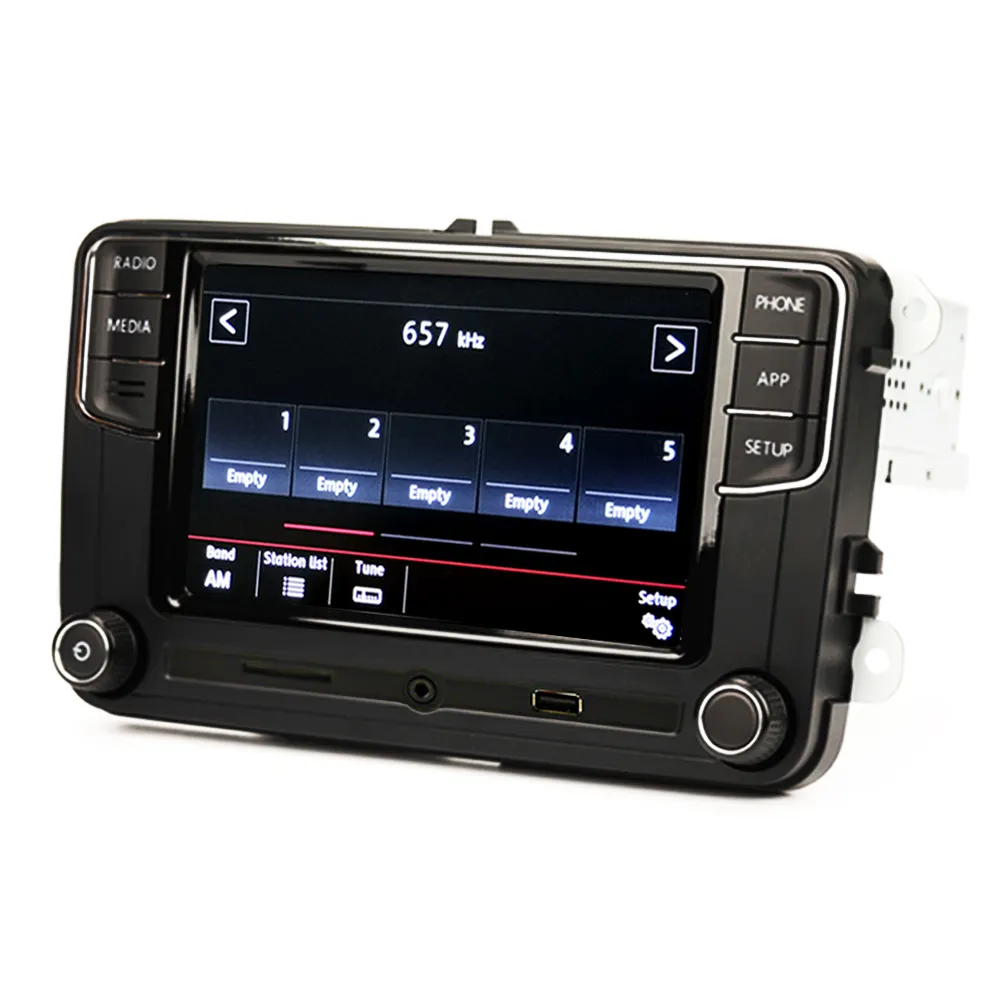RCD330 6RD 035 187A Mirrorlink Bluetooth MIB Rádio de carro para VW Golf 5 Passat B6 B7 Polo Jetta MK5 MK6 CC Tiguan